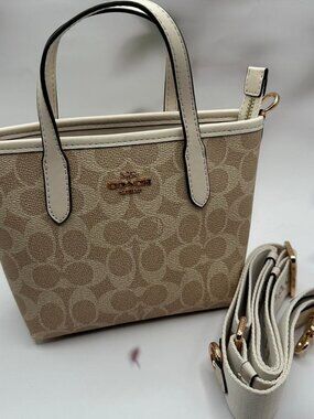 Coach Signature Canvas Mini Soho Shoulder Bag